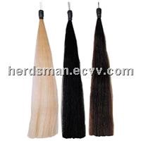 Natural horse hair tail extensions , false tails for horse racing