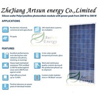 Poly solar panel 280W-300W