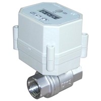 Timer controlled drain valve