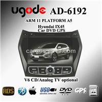 UGODE Car DVD Player with GPS Navigation for Hyundai IX45 (AD-6192)