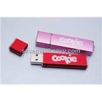Long Standard Plastic USB Flash Stick-P086