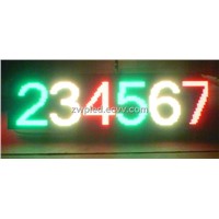 outdoor 3 color LED display screen