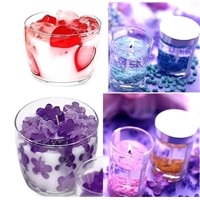 transparent scented gel decorative candle, candles