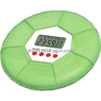 plastic digital pill box with alrm timer for promotion gift