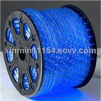 Blue Round 2 Wires Led Rope Light