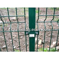 Fencing Curved Wire Fence ,Triple-Wire Fences