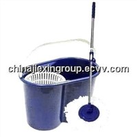 Hand Press Spin Cleaning Magic Mop Bucket (JXM008)