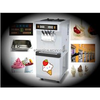 High Efficiency, Full Stainless Steel, Soft Serve 3 Flavors Yogurt Ice Cream Machine ET638C