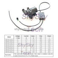 12V/ 24V 3-Phase Micro Brushless DC Pump DC50C-A Series Flow Rate / Power Adjustable By Potentiomete