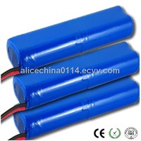 12v 18650 li-ion battery pack for POS system
