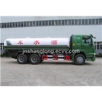 15m3 Sinotruck HOWO 6x4 Water Tank Fuel Tanker Truck