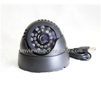 24IR Day/Night Digital Video Motion Detection USB Dome CCTV Camera,TF Card for Local Storage
