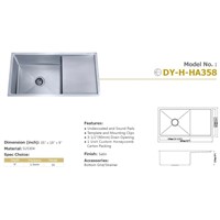 304 stainless steel single bowl single drain handmade sink