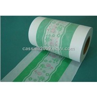 3-color partial breathable laminatin printing