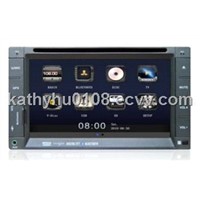 6.2 inch universal car DVD with radio, rds, bluetooth, ipod, SD, USB, etc