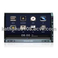 7 inch TFT LCD touch screen Car DVD player with radio, RDS, bluetooth, ipod, etc