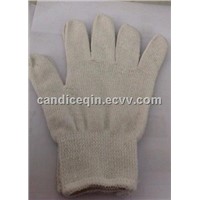 Bleached White Knitted Glove