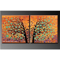 Bright Tree Group Paintings