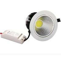 COB LED Recessed Downlight 20W AC85-265V 200lm 30 degree