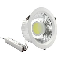 COB LED downlight 4inch AC85-265V 9W 540lm 30 degree viewing angle