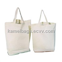 Folding Canvas Shopping Bag (Km-Cab0010), Canvas Bags, Canvas Tote, Promotion Bag, Eco-Friendly Bags