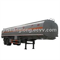 HOWO 40m3 Oil Tank Semi Trailer