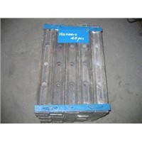 High Cr Cast Iron Hammer White Iron Castings With 20%Cr, 26%Cr Alloy HRC52-65 Hardness