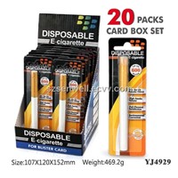 Hot Sell Disposable Electronic Cigarette with Blister Card Packaging