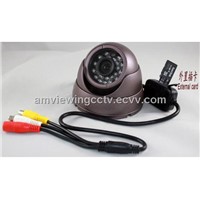 IR Dome Security Camera, External TF Card, Video Motion Detection, Synchronous Audio Recording