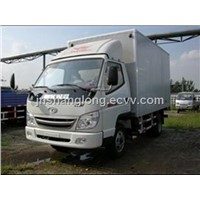 Low Price T-King 3.5t Diesel Box Truck/Van Truck/Container Truck