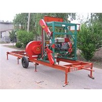 MJ1000 portable sawmill(Diesel engine)