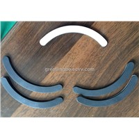 Molded rubber pads