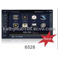 NEW 6.2 inch universal car DVD player with radio, bluetooth, ipod, rds, sd, usb, etc