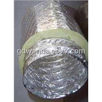 Pre-insulated aluminum flexible duct