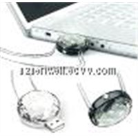 Round Diamond USB Flash Stick-J005
