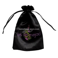 Satin Bag (Km-Sab0002), Gift Bag, Gift Packing Bag, Silk Bag, Drawstring Bag, Jewelry Bag