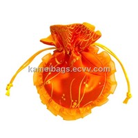 Satin Bag (KM-SAB0008), Gift Bag, Gift Packing Bag, Silk Bag, Drawstring Bag, Jewelry Bag