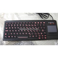 Silicone Medical Keyboard with Touchpad &amp;amp; Backlight KM88F