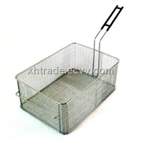 Stainless Steel Mesh Fry Basket,Russian Style Fry Basket