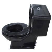 absolute black-granite toilet