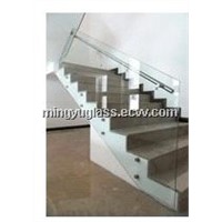 bend tempered glass for handrailing
