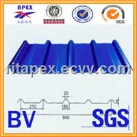 color coated corrugated roof sheet