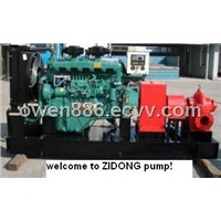 diesel driven fire fighting pump system