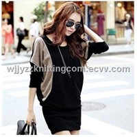 Fashion Lay Sexy Sweater Dress Pullover