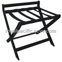 hotel wooden luggage rack