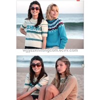 Ladies Sweater Pullover Knitted Wear Cardingan Turtleneck Dress