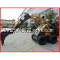 mini skid steer loader with digger,with Briggs&amp;amp;Stratton gasoline engine,21/23hp
