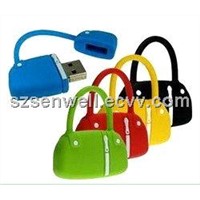 Silicone Handbag USB Memory Drive (S029)