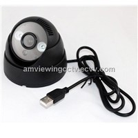 USB IR LED Array Dome Camera,Motion Detection,TF Card for Local Storage
