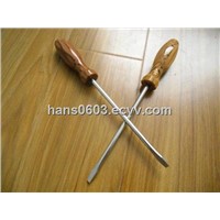 lmitatino wood screwdriver with acetate handles